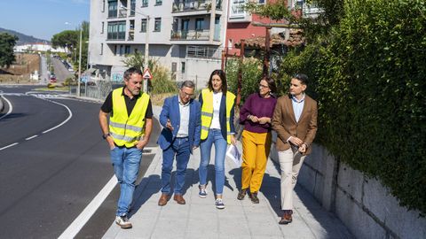 El presidente provincial supervis el resultado de las obras.