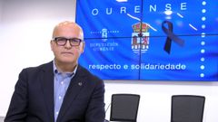 Jos� Manuel Baltar, presidente de la Diputaci�n, en un v�deo sobre la crisis del coronavirus