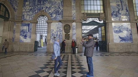 Estacin ferroviaria de So Bento, en Oporto