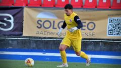 Manu Vizoso fue uno de los grandes protagonistas de la contienda en Luanco