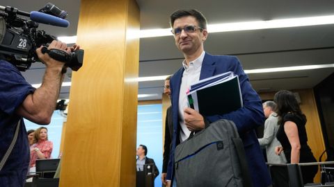 José Pablo López, el pasado 29 de mayo en el Congreso