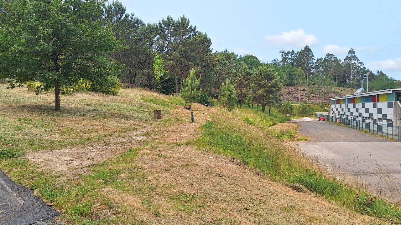 A Estrada creará un circuito de Mini BTT en su parque más desaprovechado