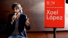 Xoel L�pez en la presentaci�n de su gira de invierno