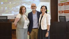 Elena Shakina, Jesús Vázquez y Mercedes Mareque forman parte del nuevo equipo decanal de la Facultad de Empresariales de Ourense