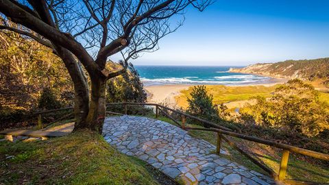 Mirador sobre la playa de Barayo