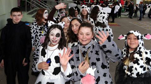 Fiestas de carnavales en los colegios de Barbanza