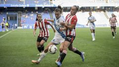 El Depor Abanca contra el Athletic de Bilbao durante el Teresa Herrera