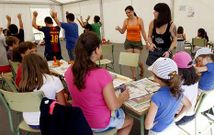 Ludoteca de verano promovida por el Concello de Viveiro, en la edici�n del a�o pasado. 