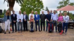 Ganadores del torneo de golf en La Barganiza