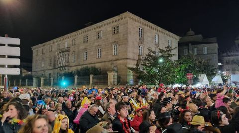 Pblico del desfile de entroido de Ourense