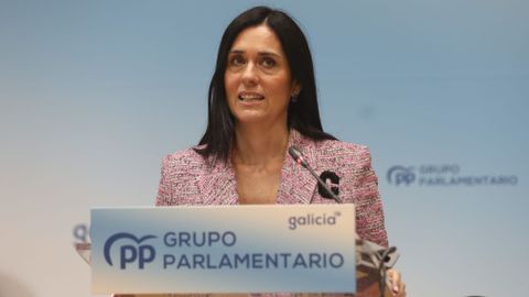 Paula Prado, secretaria xeral del PP de Galicia.