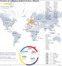 Destinos de Lufthansa desde Fr�ncfort y M�nich