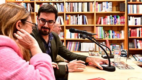 El l�der del partido Izquierda Espa�ola, Guillermo Del Valle.