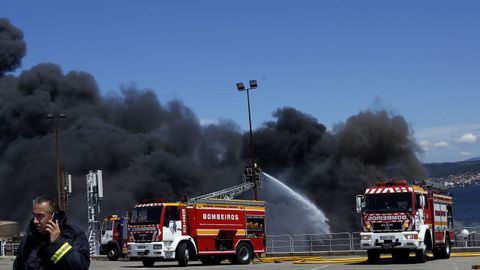 Incendio en las instalaciones de Jealsa