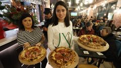 As� es la nueva pizzer�a de la estaci�n de autobuses