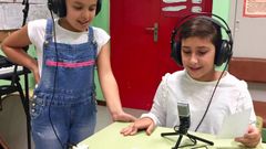 A regueifa dos alumnos do CEIP do Carballal de Mar�n