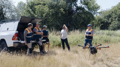 Trabajadores de Fuvex y Naturgy trabajan de forma coordinada