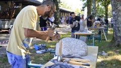 Imaxe de arquivo da feira da cantera en Parga