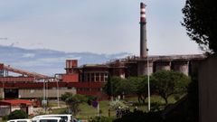 Complejo industrial de Alcoa San Cibrao