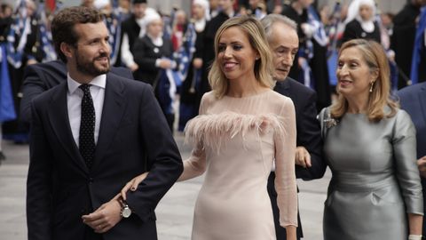 Llegada de los invitados a la ceremonia de los Premios Princesa de Asturias