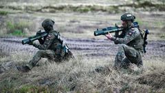 Soldados polacos en unas maniobras militares el pasado septiembre.