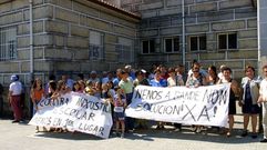 En 2001 hubo nuevas protestas, esta vez por el traslado a Bande tras la creaci�n de la ESO