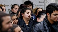 Multitudinaria despedida a Mar�a Luisa Jim�nez