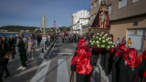 Procesi�n del Ecce Homo en O Porto do Son