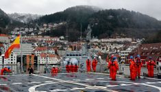 La dotaci�n de los buques con base en Ferrol pudieron conocer la ciudad de Trondheim. 
