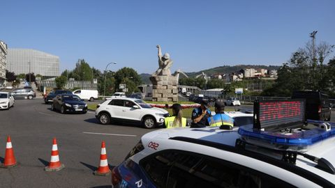 Este lunes comenzaron las obras de asfaltado de la calle Progreso provocando grandes atascos en la entrada a la ciudad
