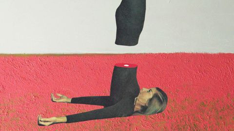 Ilustraci&oacute;n de portada del volumen de cuentos &laquo;Miembro fantasma&raquo;, editado por P&aacute;ginas de Espuma.