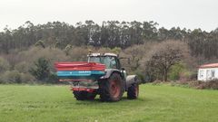 Las labores de abono de las fincas ya empezaron y durar�n unas dos semanas.