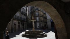 Praza do Ferro de Ourense.