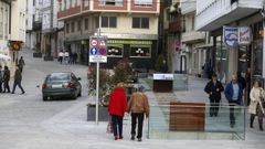 Avenida de Cervantes, en Viveiro