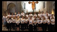 El coro del Reino Unido Sennocke Consort