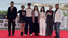 El equipo de La virgen de la tosquera en el Festival de Sitges 