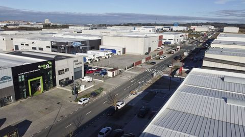 Empresas en el parque empresarial de As G�ndaras, en foto de archivo