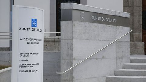 Sede de la Audiencia Provincial de A Coru�a.