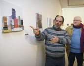 Jos� Luiz Oubi�a, a la izquierda de la imagen, es el promotor de esta iniciativa