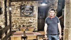 Jorge, en el nuevo local Enxebre, situado donde estaba el Perico