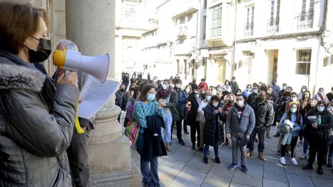 Examen mir en la Facultade de Medicina de Santiago