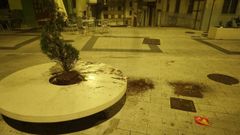 Estado de la calle Pousa Antelo