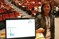 Teresa Barral remarc� que el olor nunca ser�a un problema en una planta de compost. 