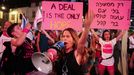 Manifestaci�n a favor de la liberaci�n de los rehenes en Tel Aviv.