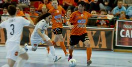 Imagen de archivo de un Burela - Ourense de Copa Xunta. 