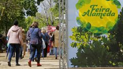 La feria de Pontevedra se hab�a trasladado de Rafael Areses a la Alameda el pasado 22 de abril. Se celebr� en este espacio hasta el 15 de julio