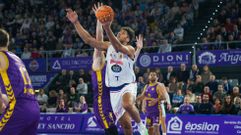 Dos Anjos, en el partido de la primera vuelta que el Obradoiro gan� en Palencia.
