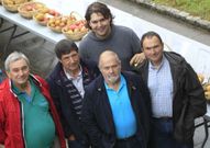 Varela, Bellas, Regueiro, Permuy y Mart�nez, de la asociaci�n. 