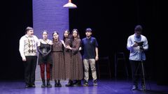 El grupo UPNA de Pamplona, en el Principal de Ourense
