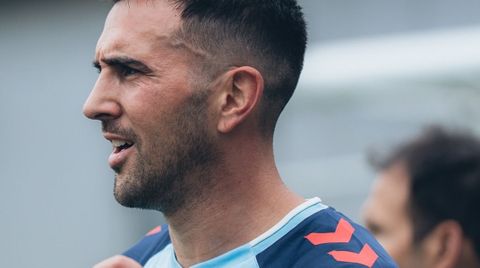 El centrocampista uruguayo Mat�as Vecino, hasta ahora jugador del Celta.